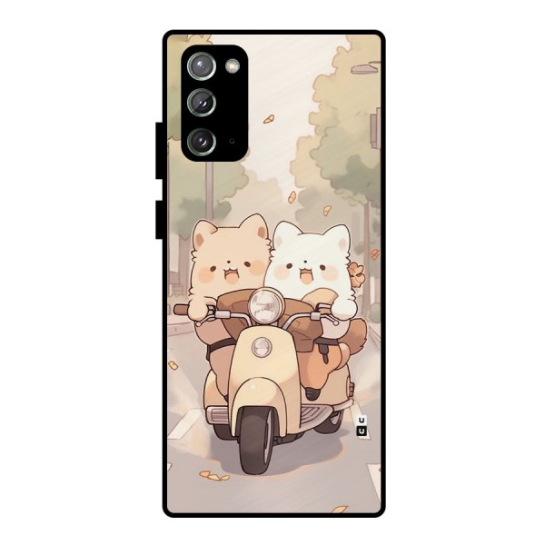 Cute Riders Metal Back Case for Galaxy Note 20