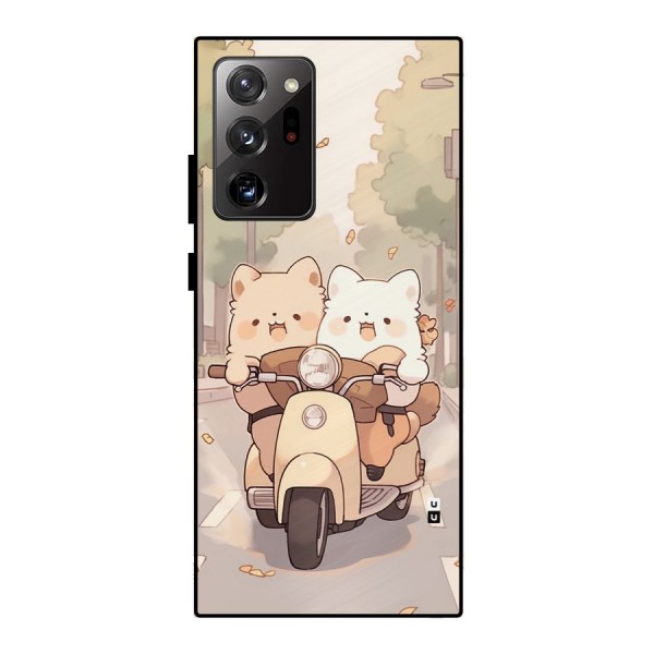 Cute Riders Metal Back Case for Galaxy Note 20 Ultra