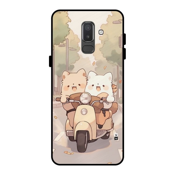 Cute Riders Metal Back Case for Galaxy On8 (2018)