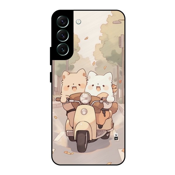 Cute Riders Metal Back Case for Galaxy S22 Plus 5G