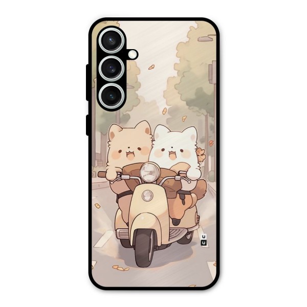 Cute Riders Metal Back Case for Galaxy S23 FE