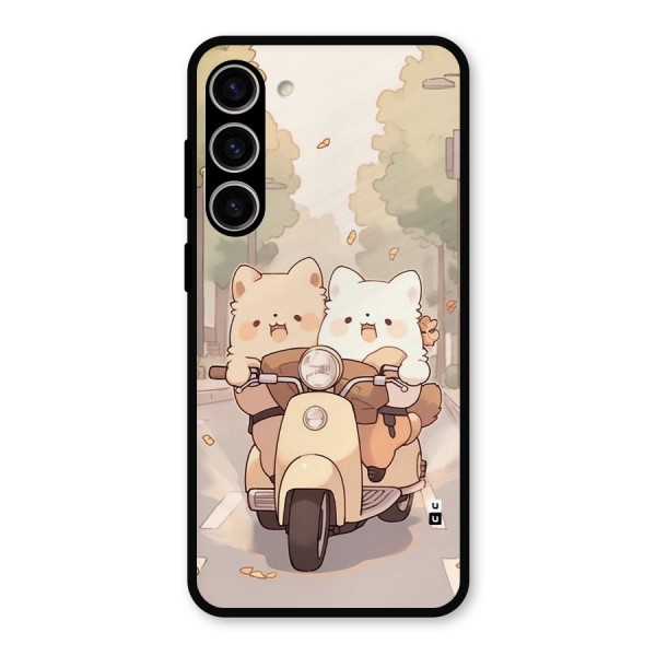 Cute Riders Metal Back Case for Galaxy S23 Plus