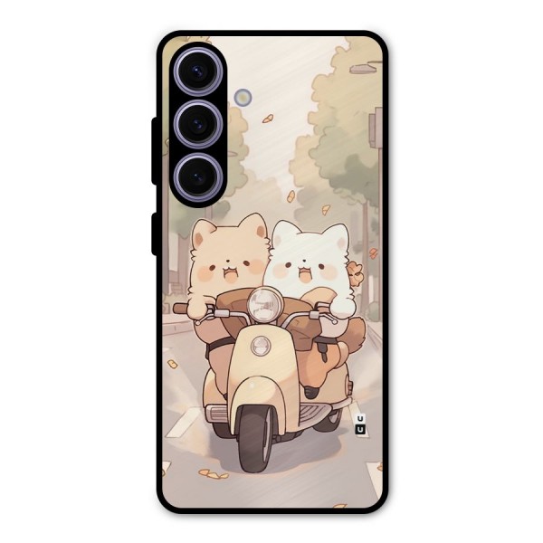 Cute Riders Metal Back Case for Galaxy S24