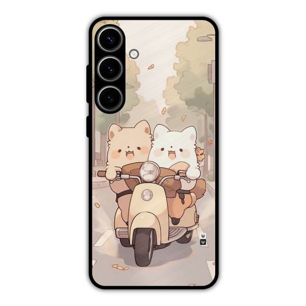 Cute Riders Metal Back Case for Galaxy S24 Plus