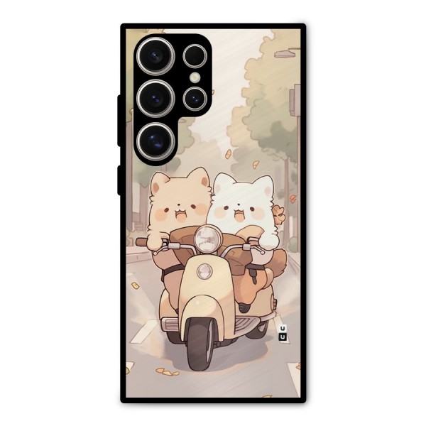 Cute Riders Metal Back Case for Galaxy S24 Ultra