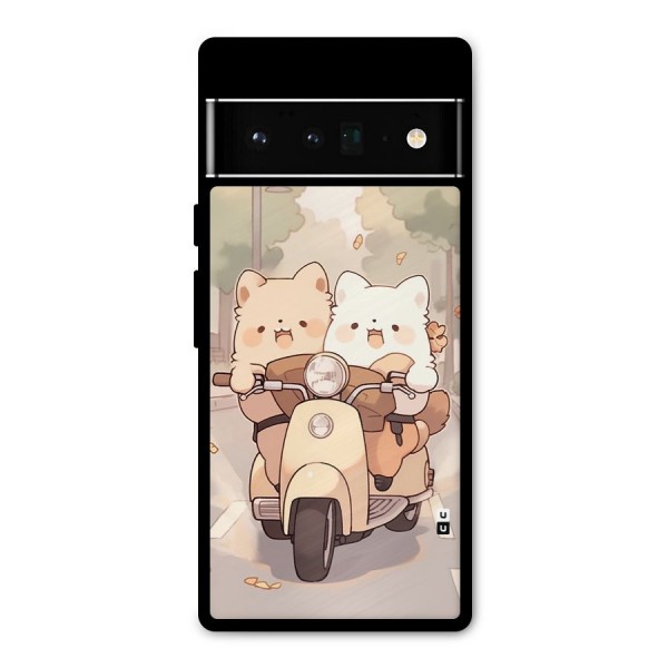 Cute Riders Metal Back Case for Google Pixel 6 Pro