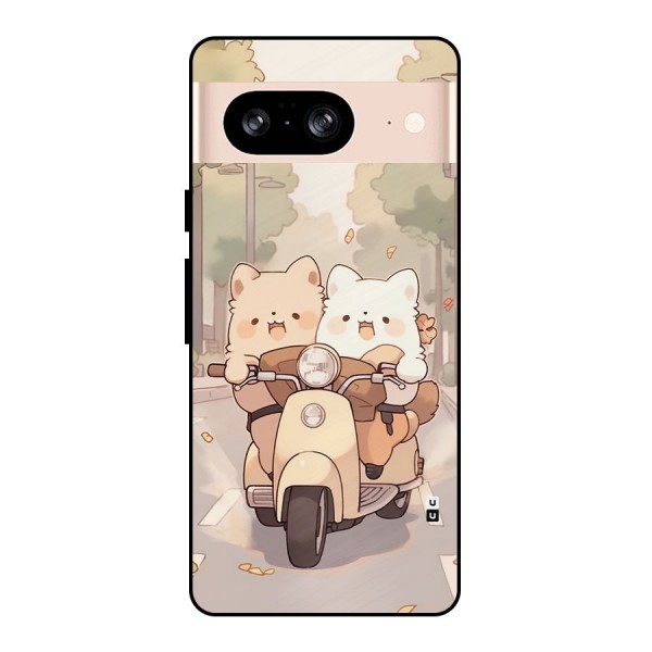 Cute Riders Metal Back Case for Google Pixel 8