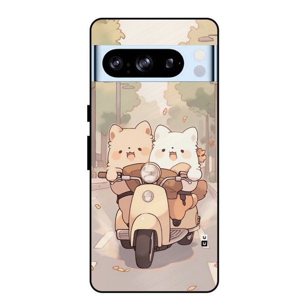 Cute Riders Metal Back Case for Google Pixel 8 Pro