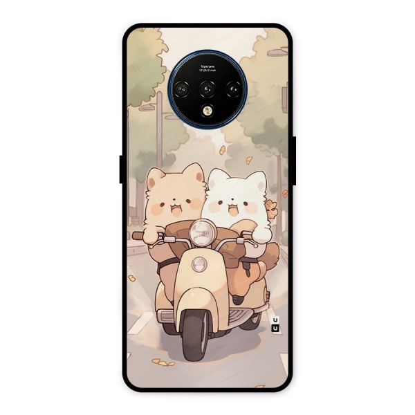 Cute Riders Metal Back Case for OnePlus 7T