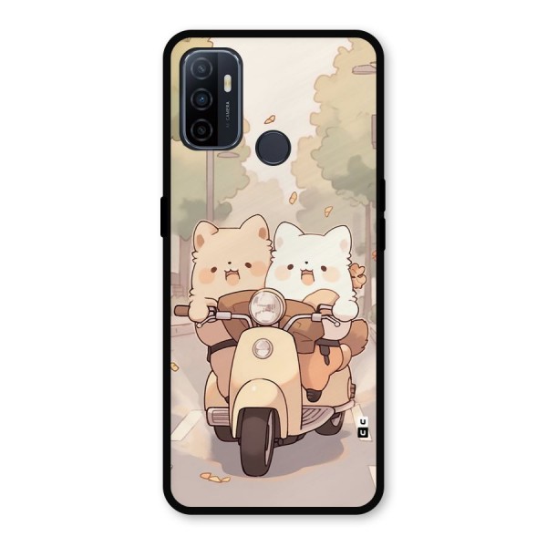 Cute Riders Metal Back Case for Oppo A53