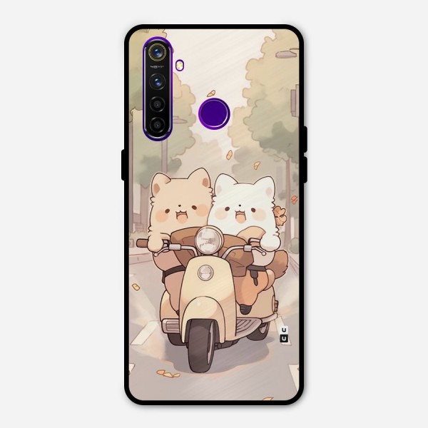 Cute Riders Metal Back Case for Realme 5 Pro