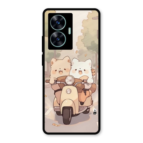 Cute Riders Metal Back Case for Realme C55