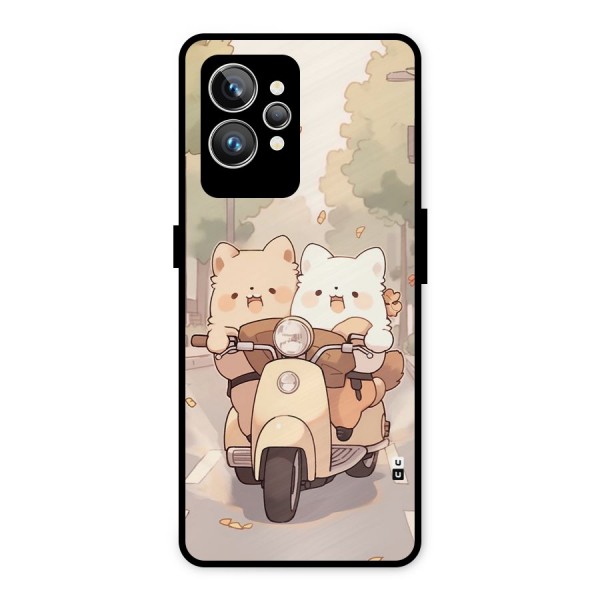 Cute Riders Metal Back Case for Realme GT2 Pro