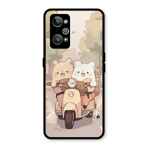 Cute Riders Metal Back Case for Realme GT 2