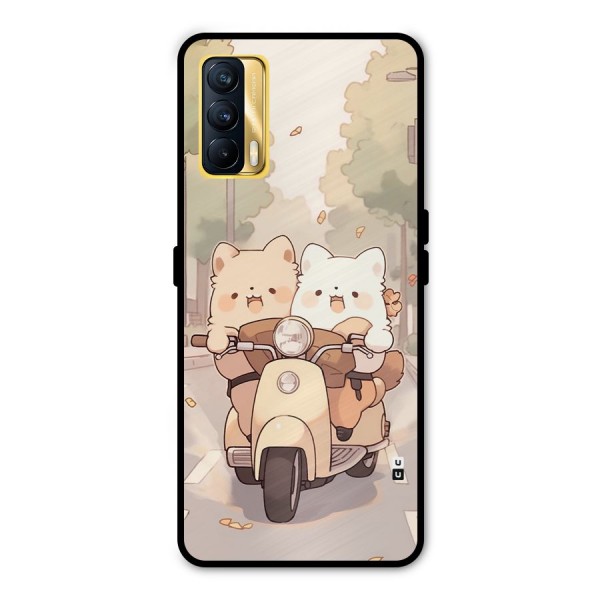 Cute Riders Metal Back Case for Realme X7