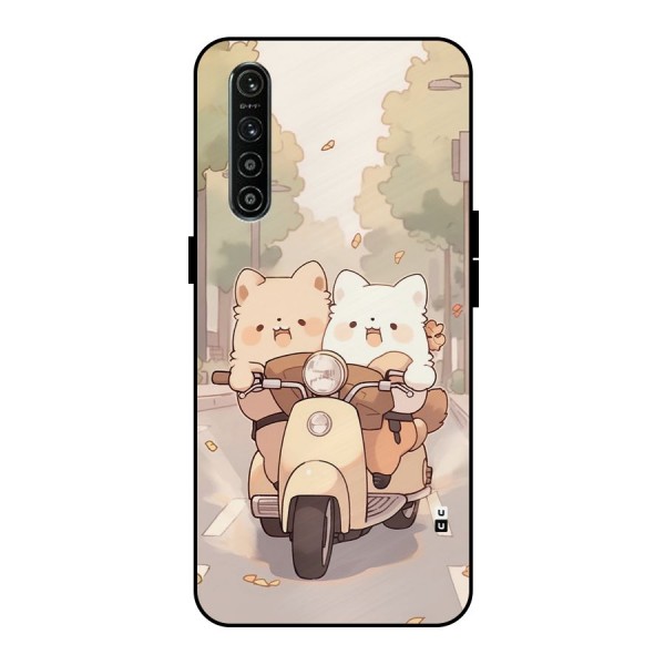 Cute Riders Metal Back Case for Realme XT