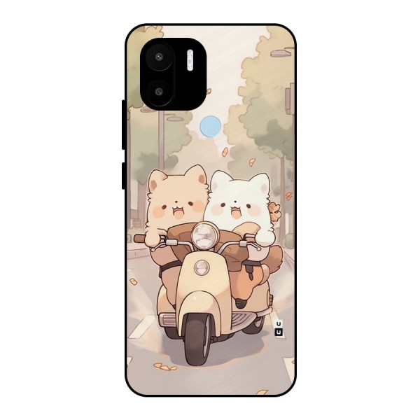 Cute Riders Metal Back Case for Redmi A2 Plus