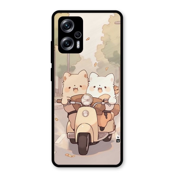 Cute Riders Metal Back Case for Redmi K50i