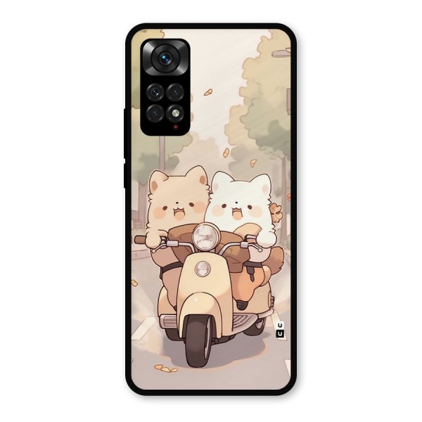 Cute Riders Metal Back Case for Redmi Note 11