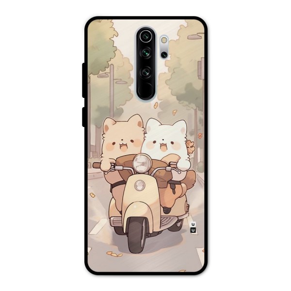 Cute Riders Metal Back Case for Redmi Note 8 Pro