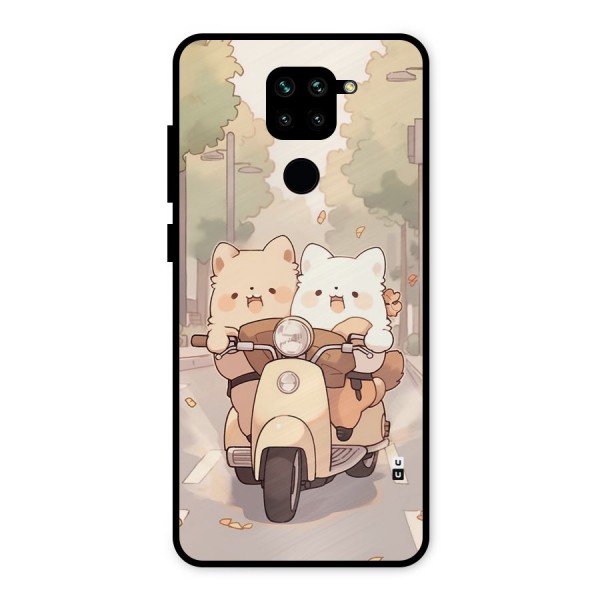 Cute Riders Metal Back Case for Redmi Note 9