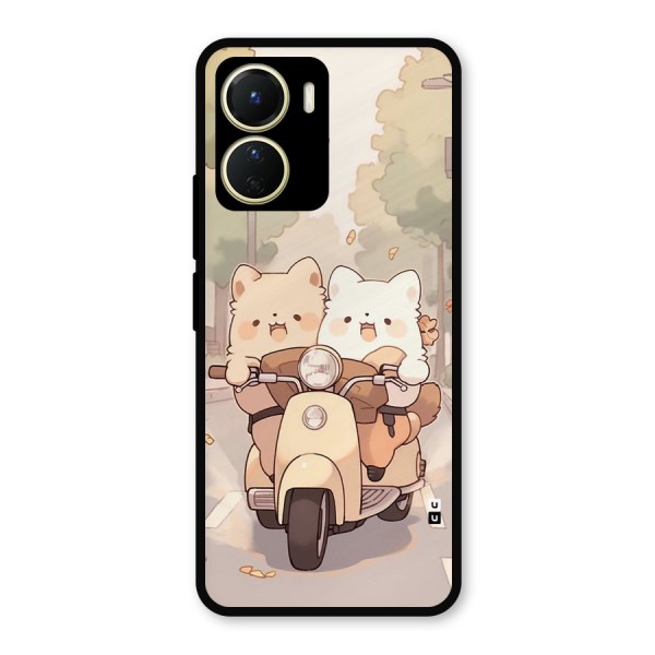 Cute Riders Metal Back Case for Vivo T2x