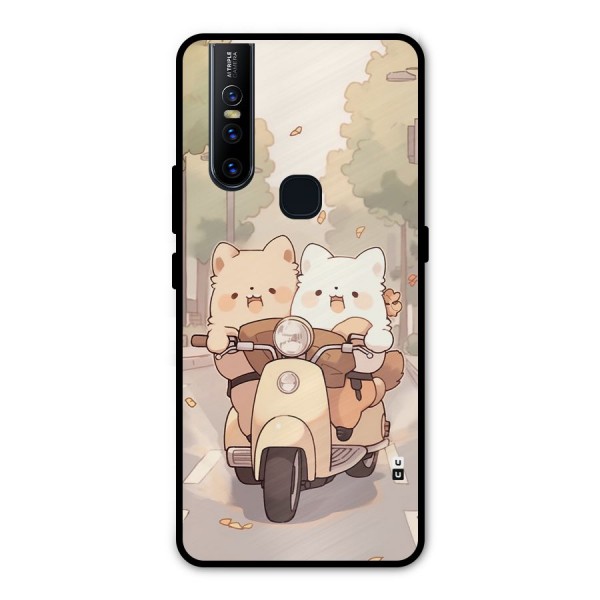 Cute Riders Metal Back Case for Vivo V15