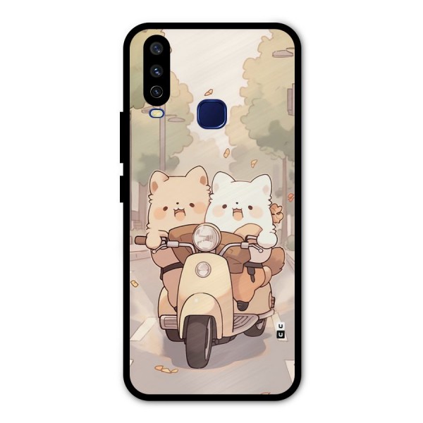 Cute Riders Metal Back Case for Vivo V17