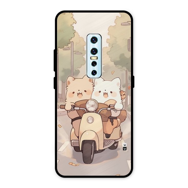 Cute Riders Metal Back Case for Vivo V17 Pro