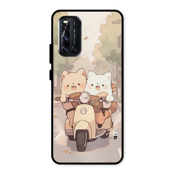 Cute Riders Metal Back Case for Vivo V19