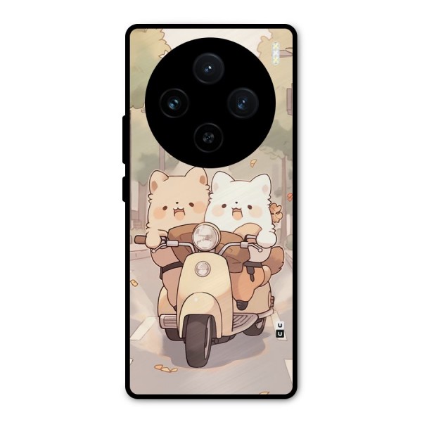 Cute Riders Metal Back Case for Vivo X100