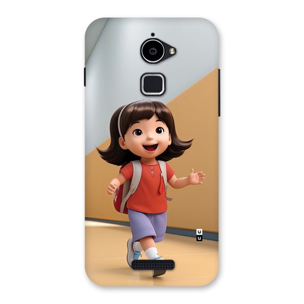 Cute School Girl Back Case for Coolpad Note 3 Lite