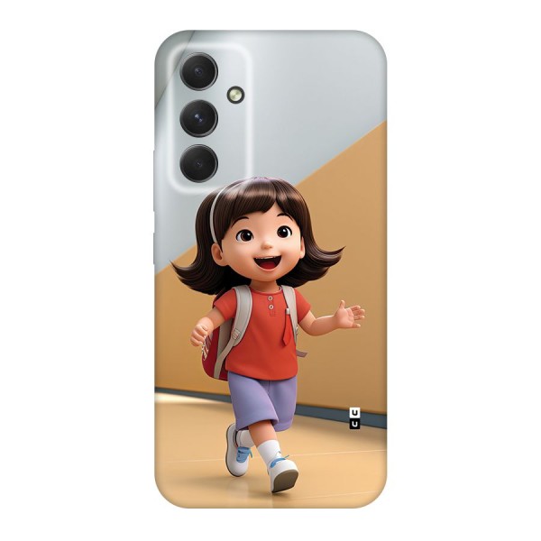 Cute School Girl Back Case for Galaxy A54