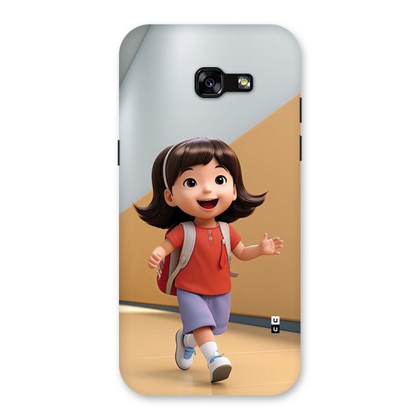 Cute School Girl Back Case for Galaxy A5 2017