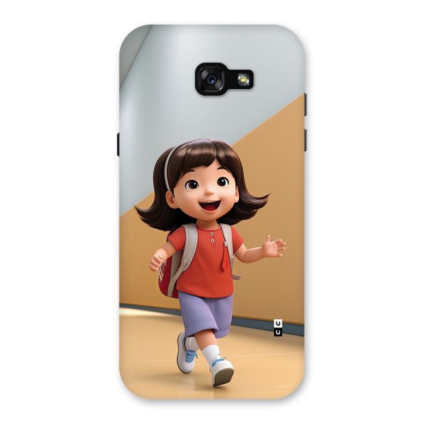 Cute School Girl Back Case for Galaxy A7 (2017)