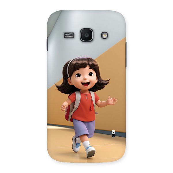 Cute School Girl Back Case for Galaxy Ace3