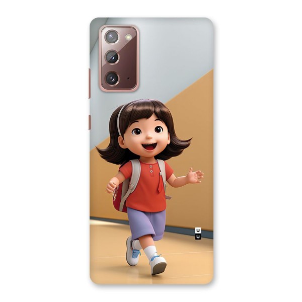 Cute School Girl Back Case for Galaxy Note 20