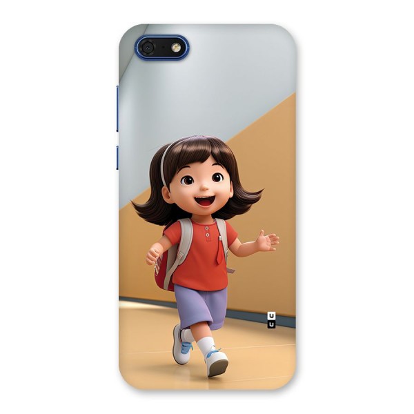 Cute School Girl Back Case for Honor 7s