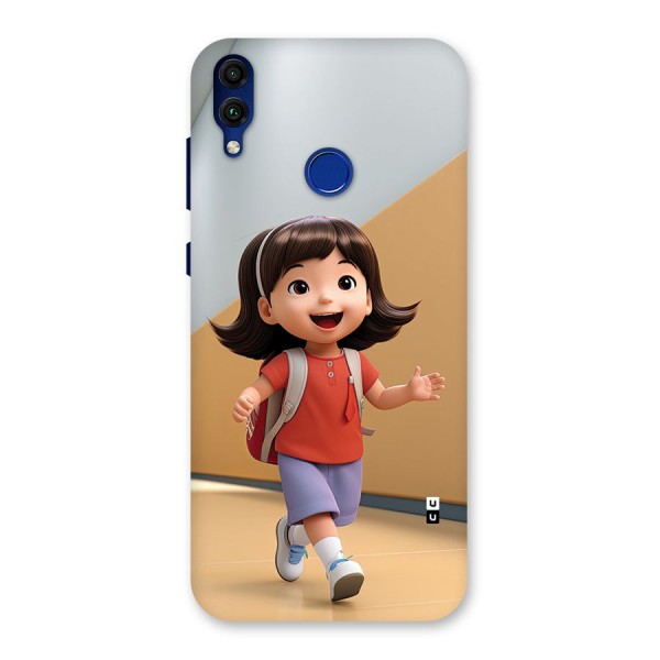 Cute School Girl Back Case for Honor 8C