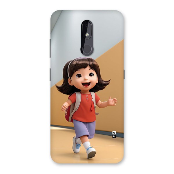 Cute School Girl Back Case for Nokia 3.2