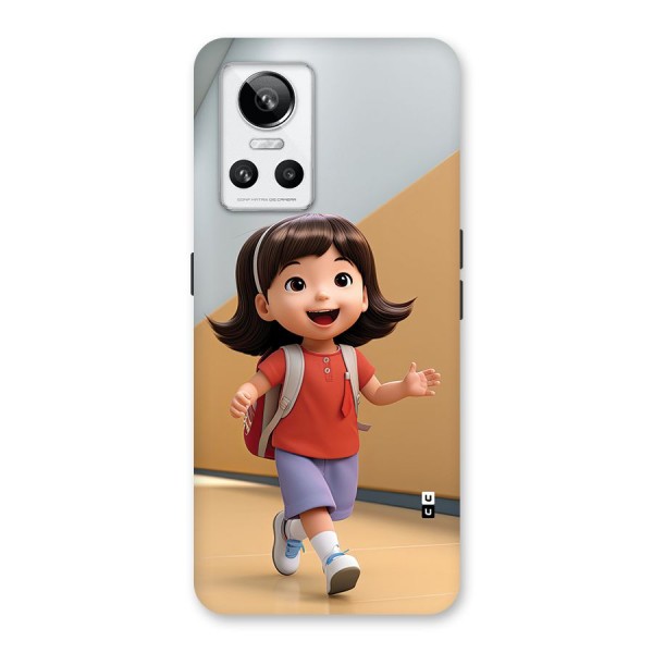 Cute School Girl Back Case for Realme GT Neo 3