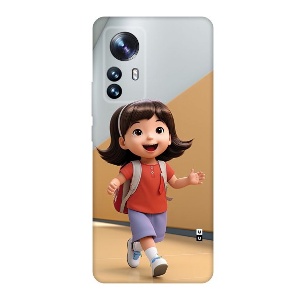 Cute School Girl Back Case for Xiaomi 12 Pro