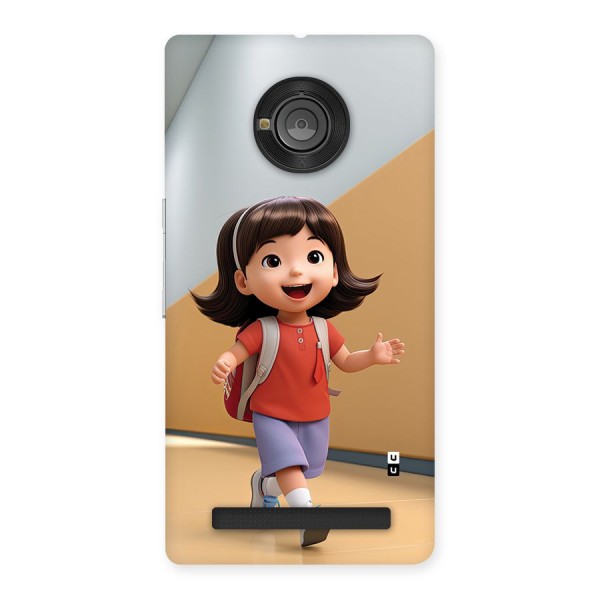 Cute School Girl Back Case for Yuphoria