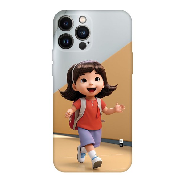 Cute School Girl Back Case for iPhone 13 Pro Max