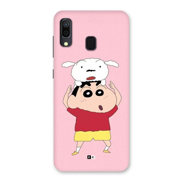 Cute Sheero Back Case for Galaxy A20