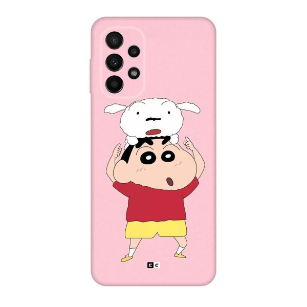 Cute Sheero Back Case for Galaxy A23