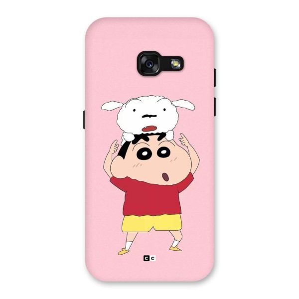 Cute Sheero Back Case for Galaxy A3 (2017)