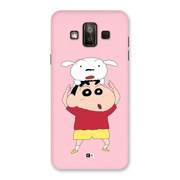 Cute Sheero Back Case for Galaxy J7 Duo