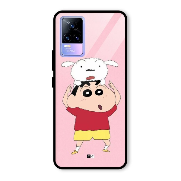 Cute Sheero Glass Back Case for Vivo Y73