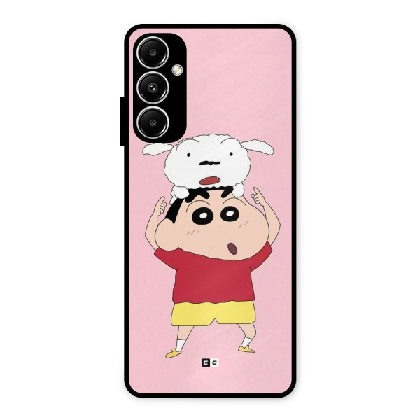 Cute Sheero Metal Back Case for Galaxy A05s